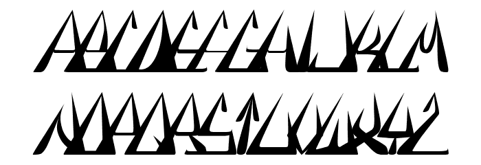 GlOrY ThIn BoLd iTaLiC Font LOWERCASE