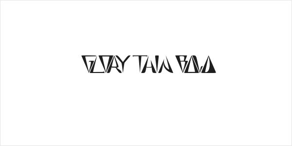 GlOrY ThIn BoLd Logo