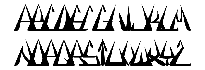 GlOrY ThIn BoLd Font Litere mici