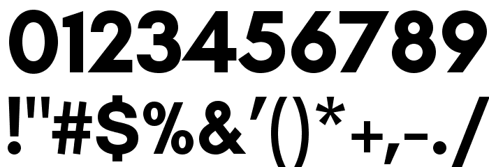 GlacialIndifference-Bold Font OTHER CHARS
