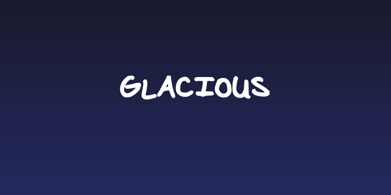 Glacious Social Header