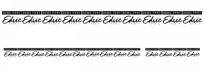 Gladiator Arena Demo Font OTHER CHARS