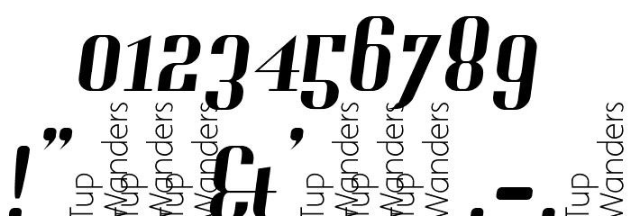 Gladifilthefte Font OTHER CHARS