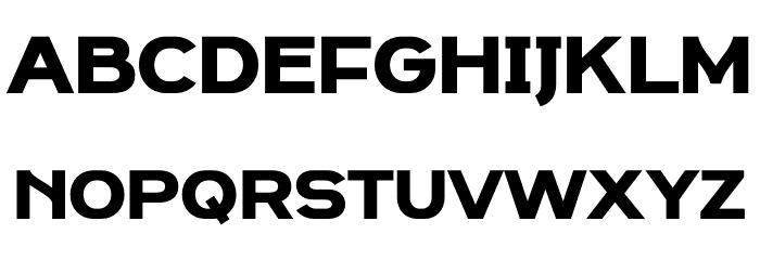 Gladine Font UPPERCASE