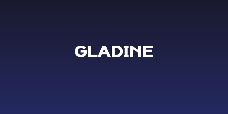Gladine Social Header