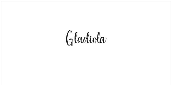 Gladiola Logo