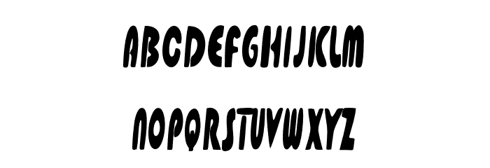 Gladiolus Display Font LOWERCASE