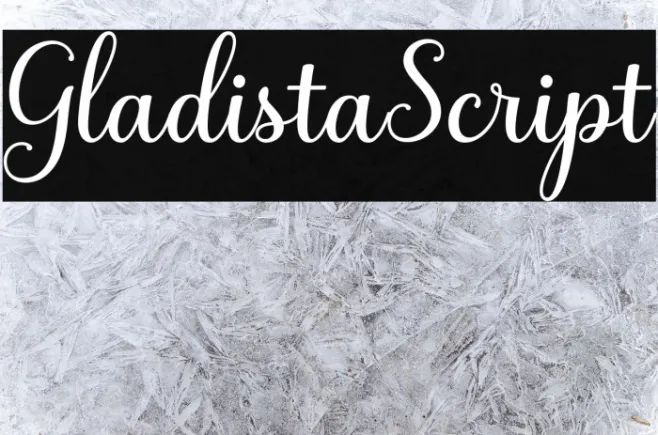 GladistaScript Example 1