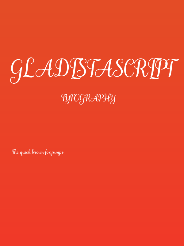 GladistaScript Poster