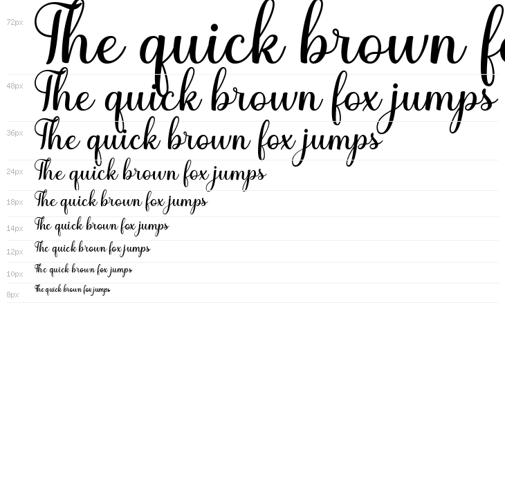 GladistaScript Waterfall