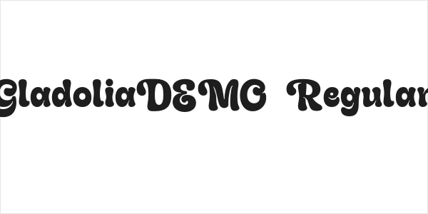 GladoliaDEMO-Regular Logo