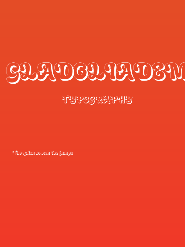 GladoliaDEMO-Shadow Poster