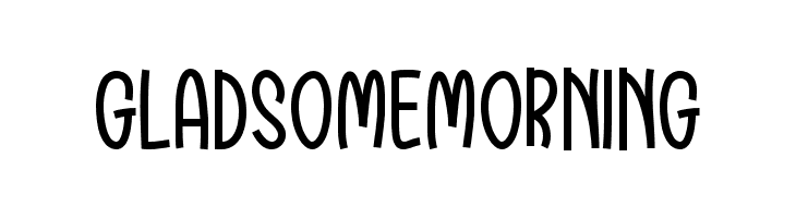 Gladsome Morning  免费字体下载