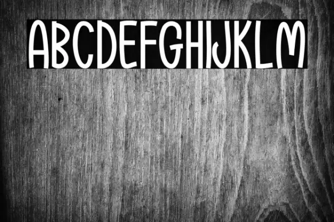 Gladsome Morning Font examples