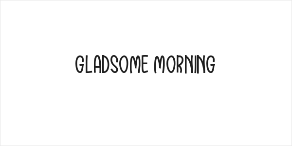 Gladsome Morning Logo
