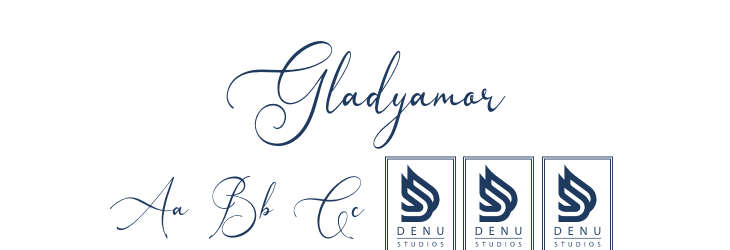 Gladyamor Font Preview