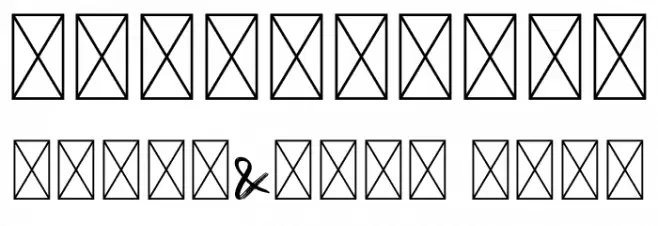 Gladyss Alt Font OTHER CHARS