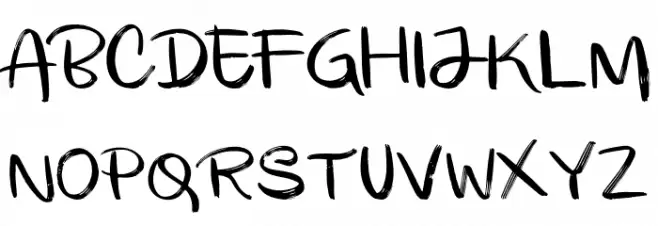 Gladyss Alt Fonte MAIÚSCULAS