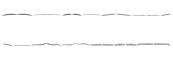 Gladyss Extras Font LOWERCASE