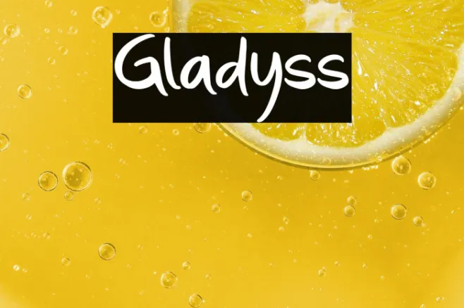 Gladyss Example 2