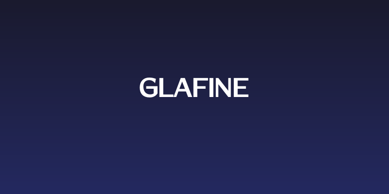 Glafine Social Header