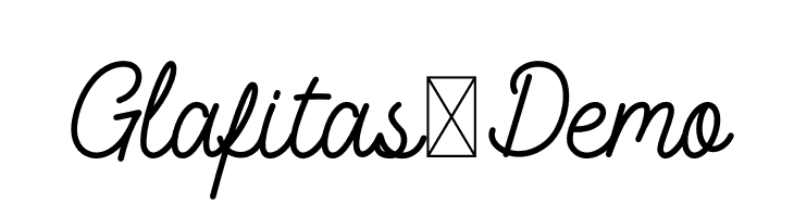 Glafitas-Demo  font caratteri gratis