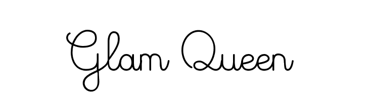 Glam Queen  font caratteri gratis