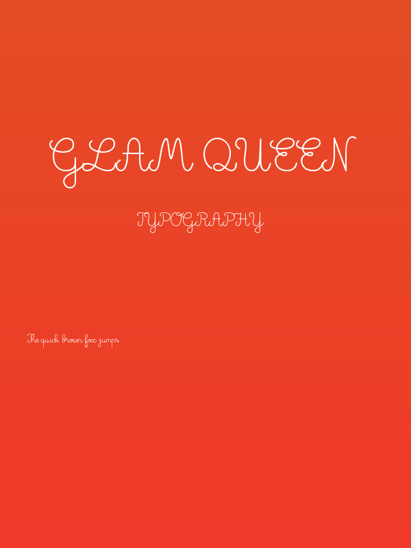 Glam Queen Poster