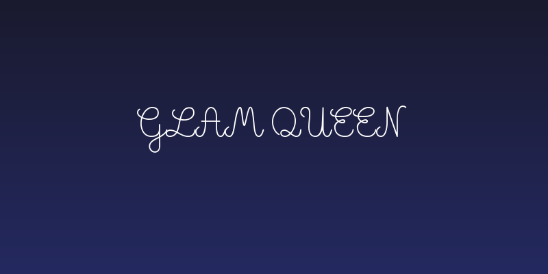 Glam Queen Social Header