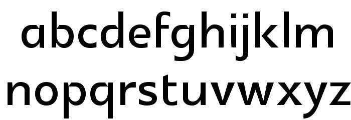 Glametrix Bold Font LOWERCASE