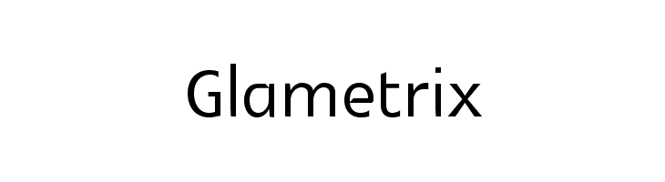 Glametrix Font