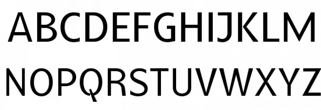 Glametrix Font Litere mari