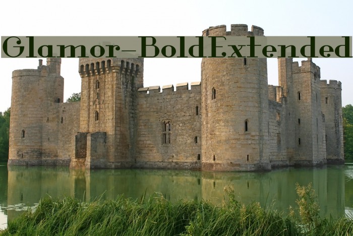 Glamor-BoldExtended Fuentes examples