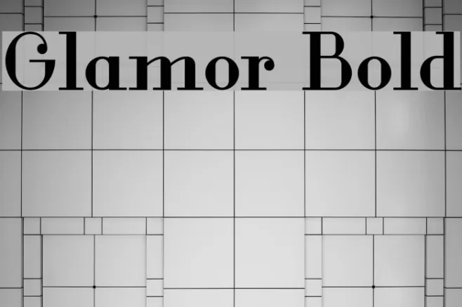 Glamor Bold Example 1