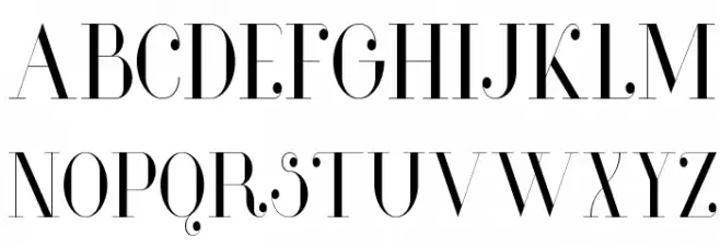 Glamor Light Condensed Fonte MAIÚSCULAS