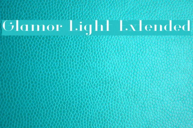 Glamor Light Extended Example 3