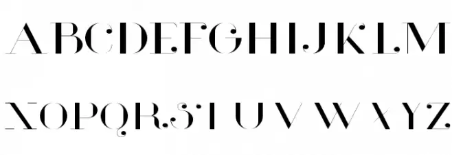 Glamor-LightExtended Caratteri MAIUSCOLE