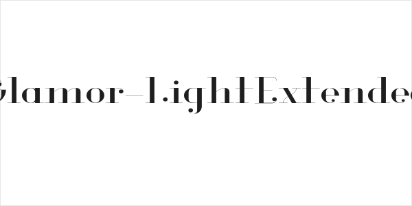 Glamor-LightExtended Logo