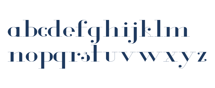 Glamor-LightExtended Lowercase