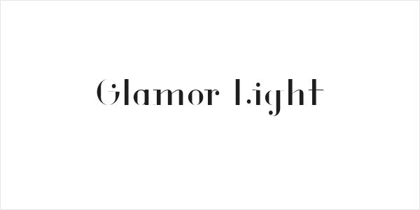 Glamor Light Logo