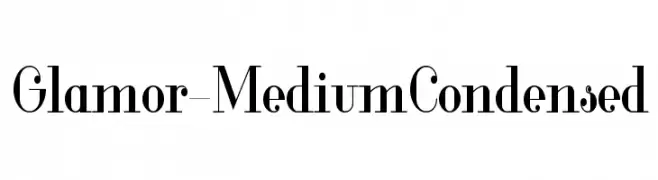 Glamor-MediumCondensed 