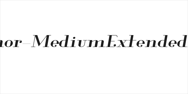 Glamor-MediumExtendedItalic Logo