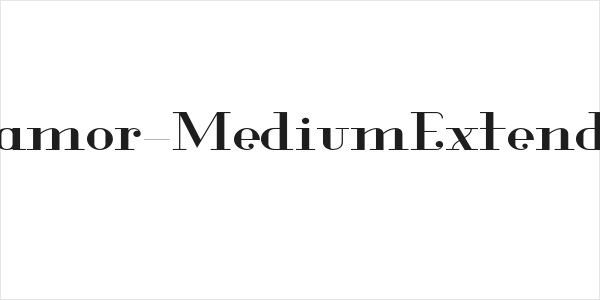 Glamor-MediumExtended Logo