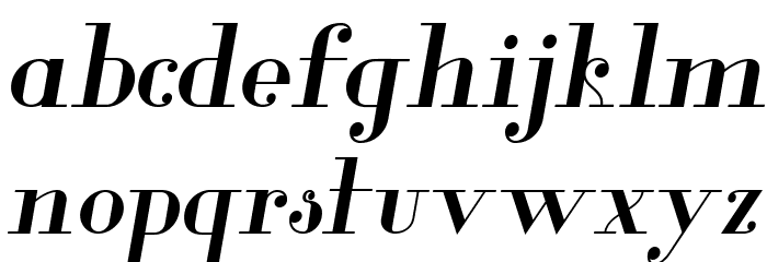 Glamor-MediumItalic Fuentes MINÚSCULAS