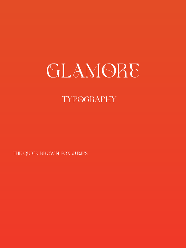 Glamore Poster