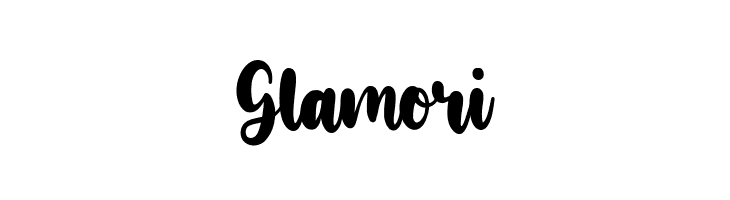 Glamori  font caratteri gratis
