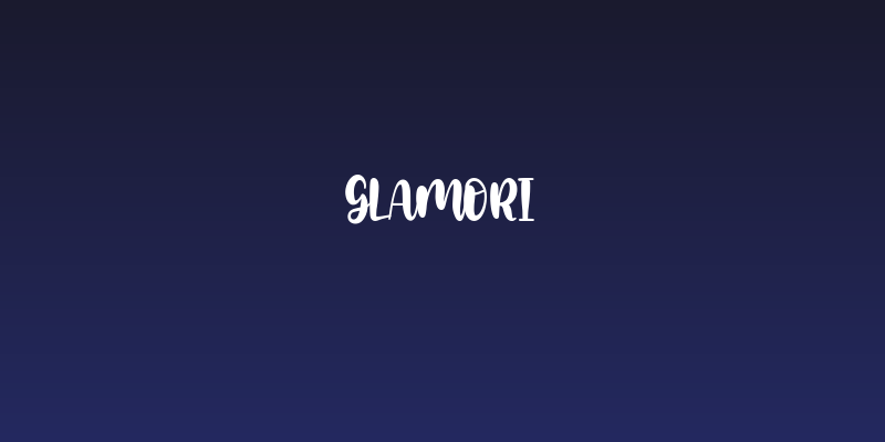 Glamori Social Header