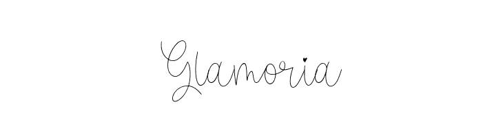 Glamoria  Fuentes Gratis Descargar
