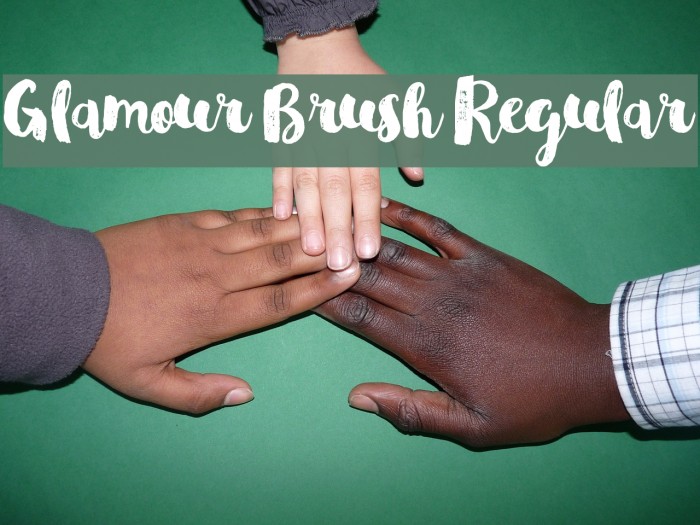 Glamour Brush Regular Example 2