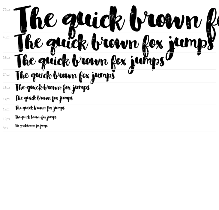 Glamour Brush Regular Waterfall